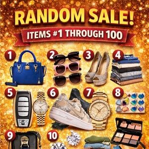 RANDOM SALE.  1-100